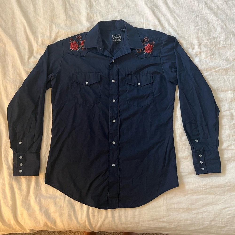 Vintage 90’s Roper Western shirt
